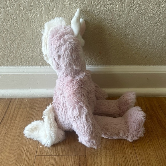Slumberkins Pink Rose Unicorn Kin Plush 14” Lovey Stuffed Animal - Picture 4 of 5